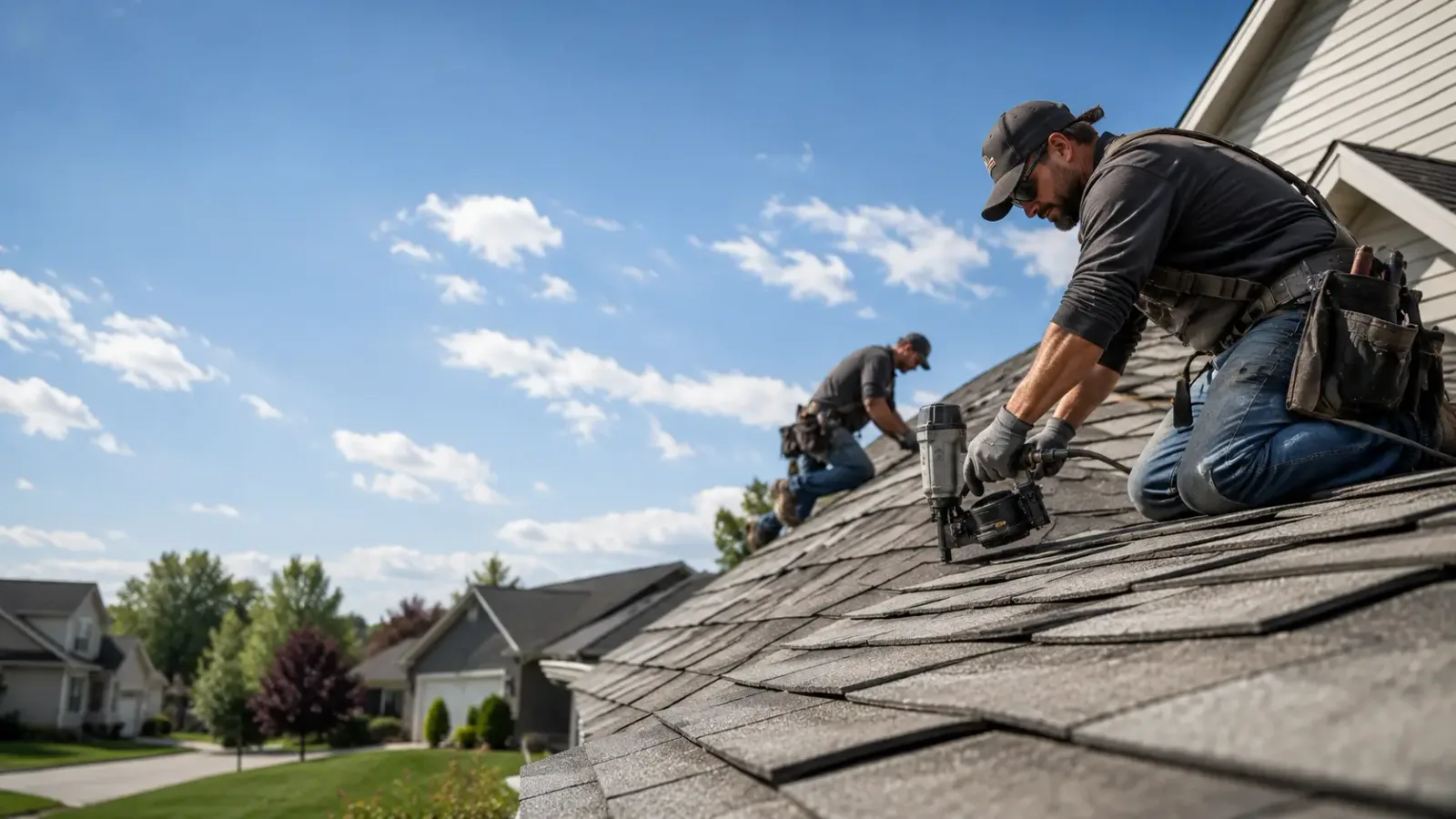 Storm Damage Roof Repair in Cranberry, PA near me